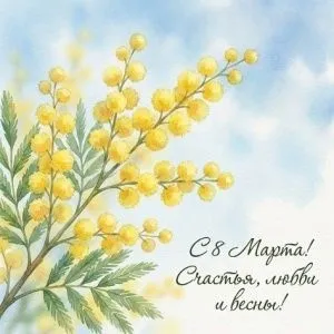 С праздником 8 марта!